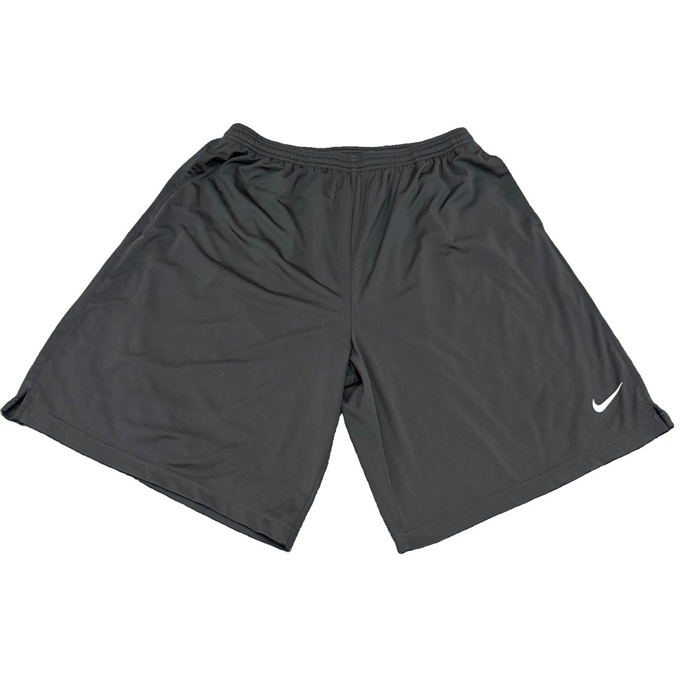 Men's XL Nike Dri-Fit Black Basketball Shorts Pockets Adjustable 398513-010